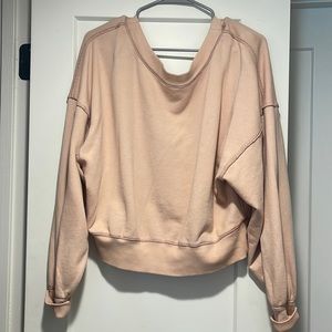 Free People cropped sweater